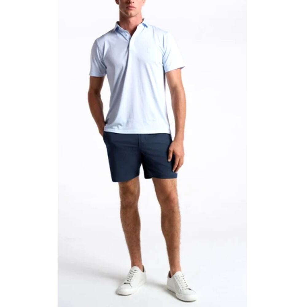 Birddogs Men's Flat Front Shorts in Navy with Black Liner - Picture 10 of 10